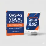 QASP-S study guide visual exam prep all competency domains