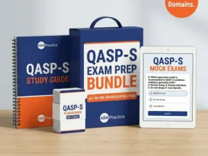 QASP-S exam prep bundle visual study guide flashcards 400 practice questions